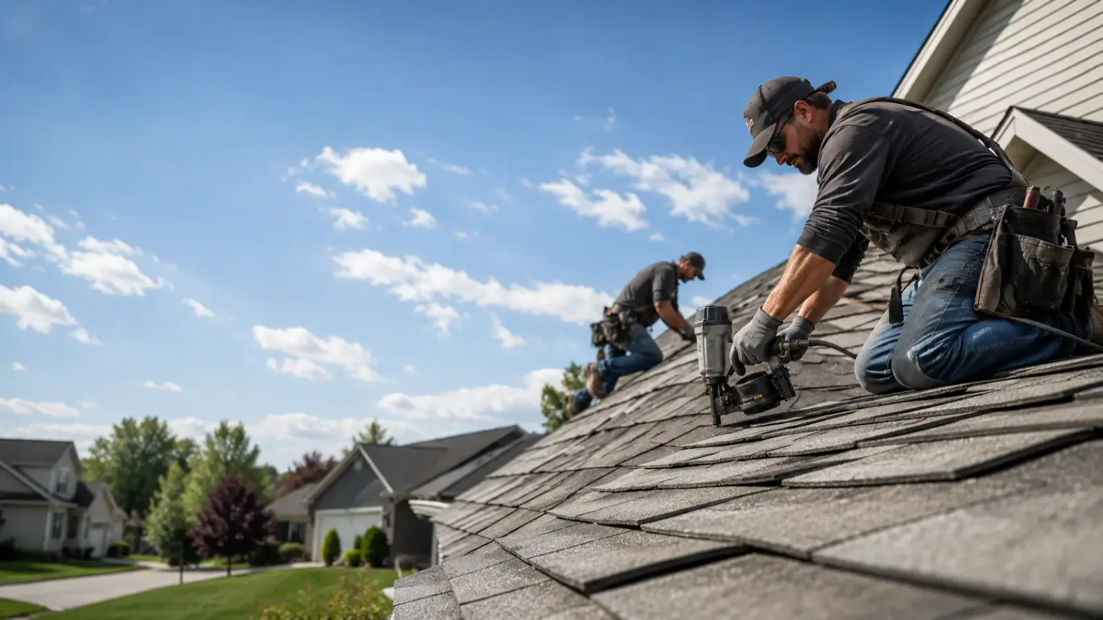 Storm Damage Roof Repair in Krebs, OK near me